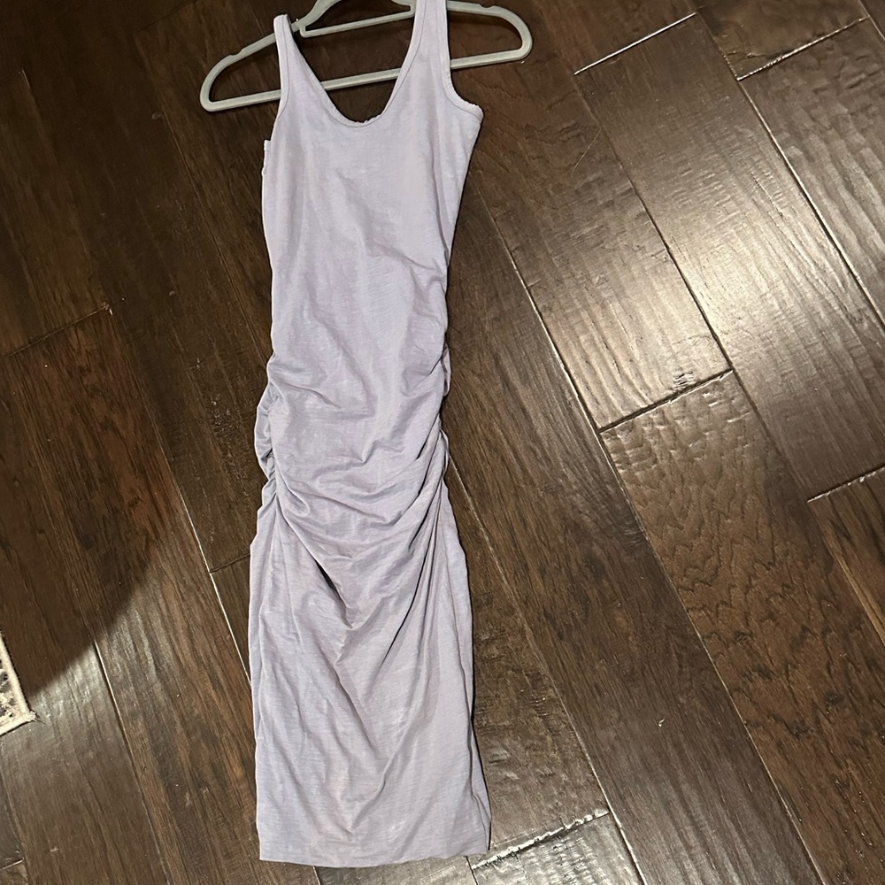 lilac color, fitted